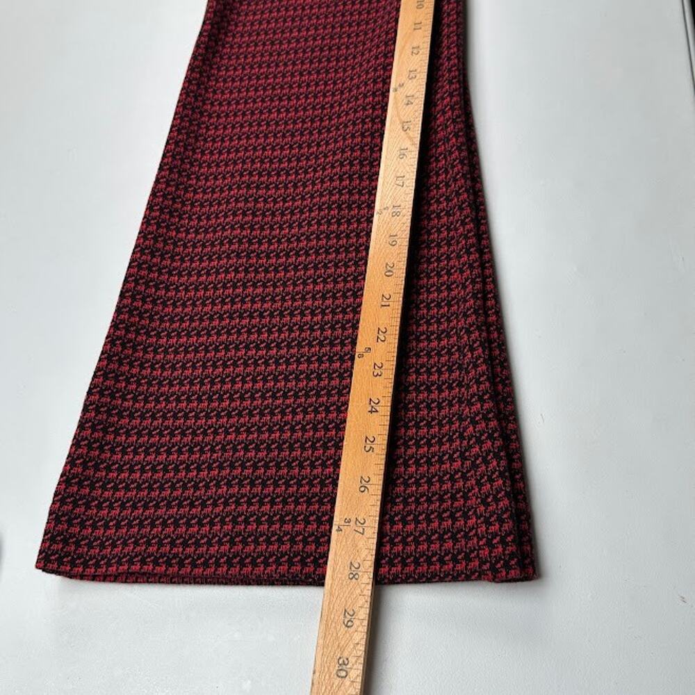 Maeve Anthropologie Pants Womens 6P Red Naomi Flare Stretch Preppy Academia - Picture 11 of 13